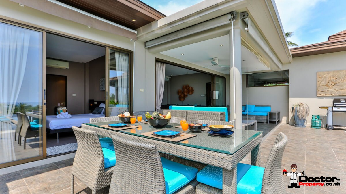4 Bedroom Sea View Villa - Lamai - Koh Samui - for sale